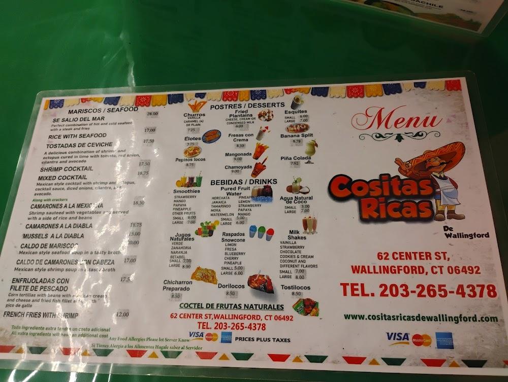 Cositas Ricas Menu image 1